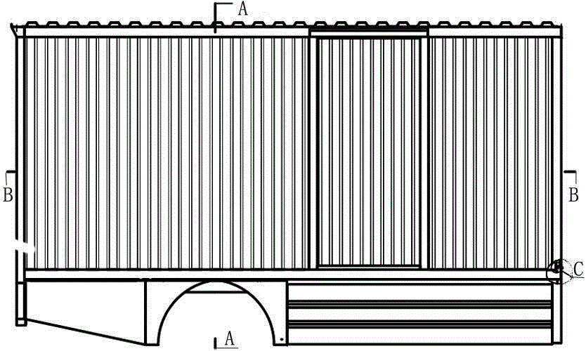 All-sealed corrugated board carriage