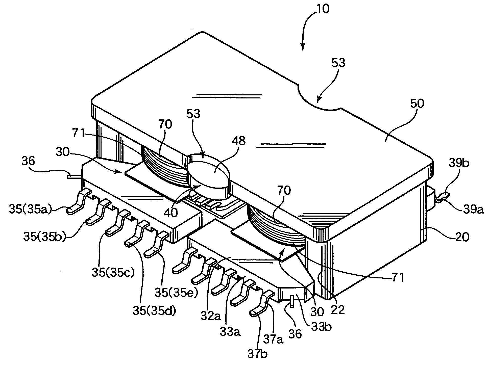 Leakage transformer