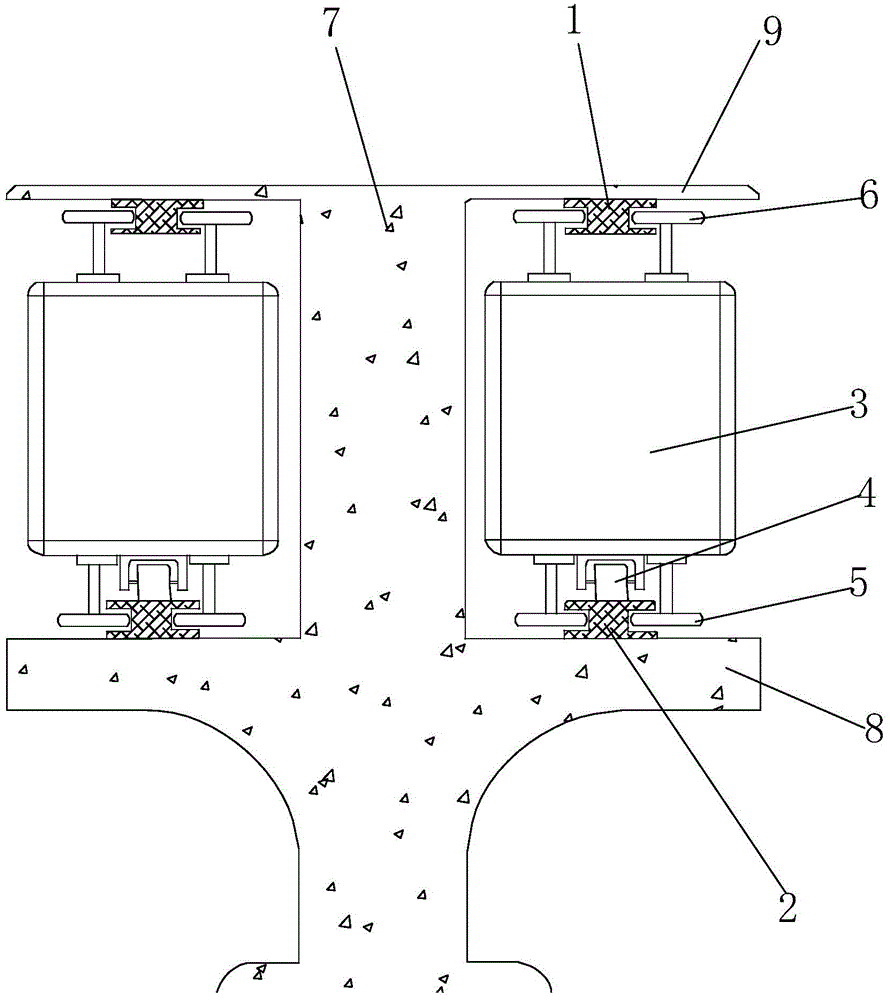 Novel vertically parallel dual track transportation tool and layout method