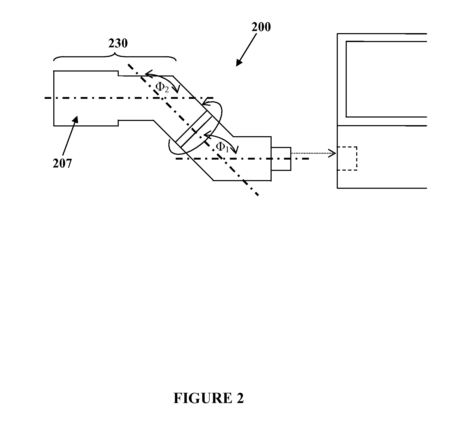 Computer port interface having compound swivel