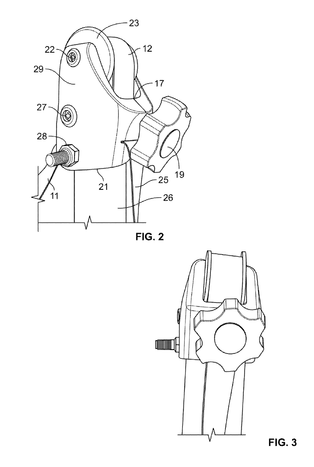 Pulley top enclosure pole