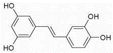 Use of a stilbene compound in the preparation of drugs for the prevention and treatment of depression