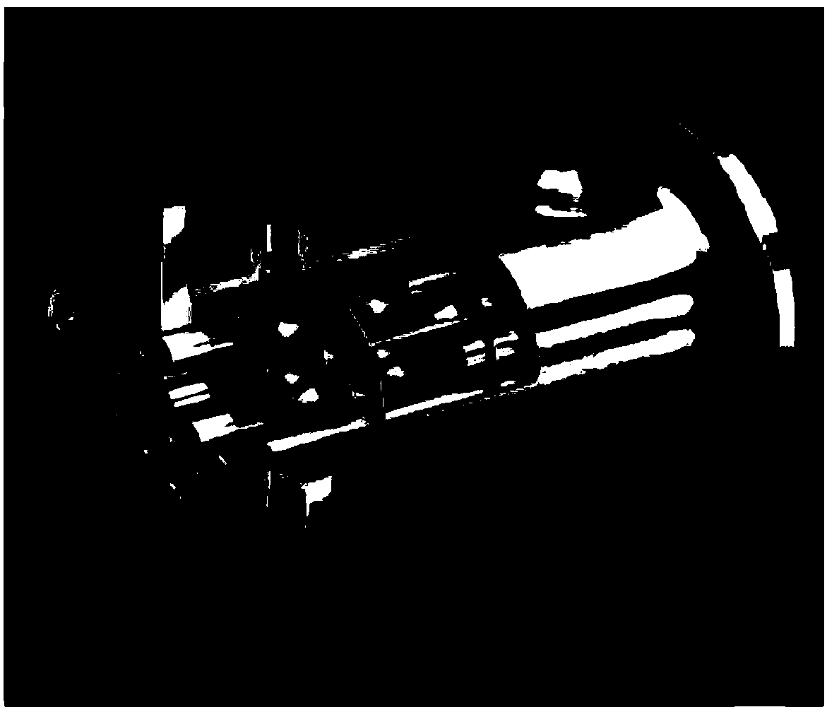 Online continuous dehydration and deoxidation method for aviation fuel oil