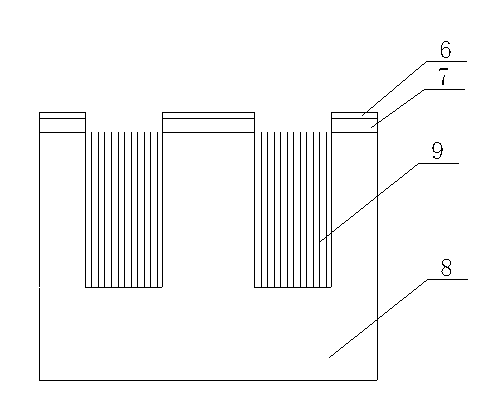 One-dimensional nanometer electrode material, and preparation method and application thereof