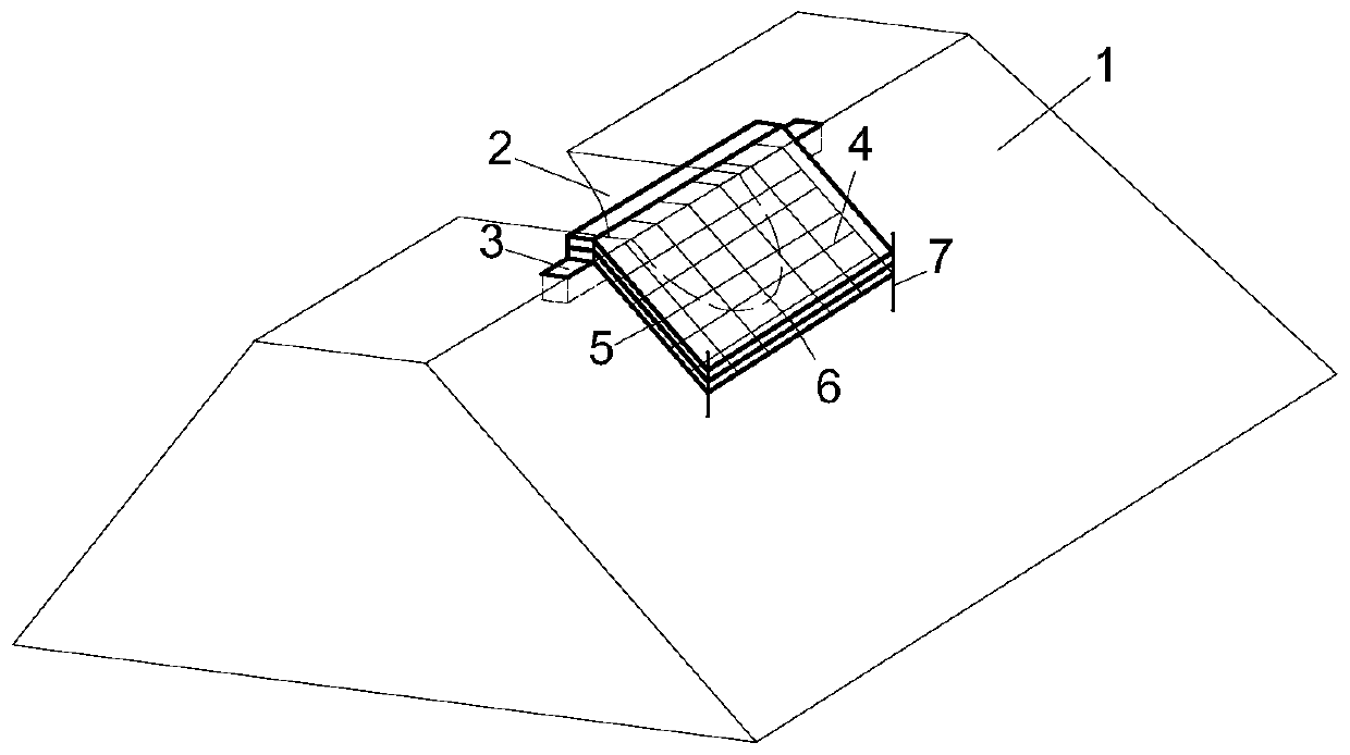 Method for rapid rescue at dike breach in flood season by utilizing geosynthetics for flow intercepting