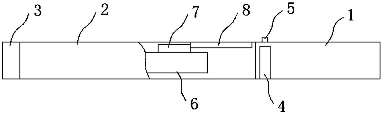 An electronic cigarette that can display power