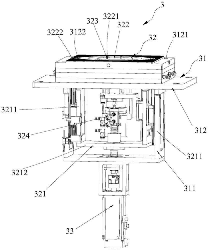 Wafer film pasting machine