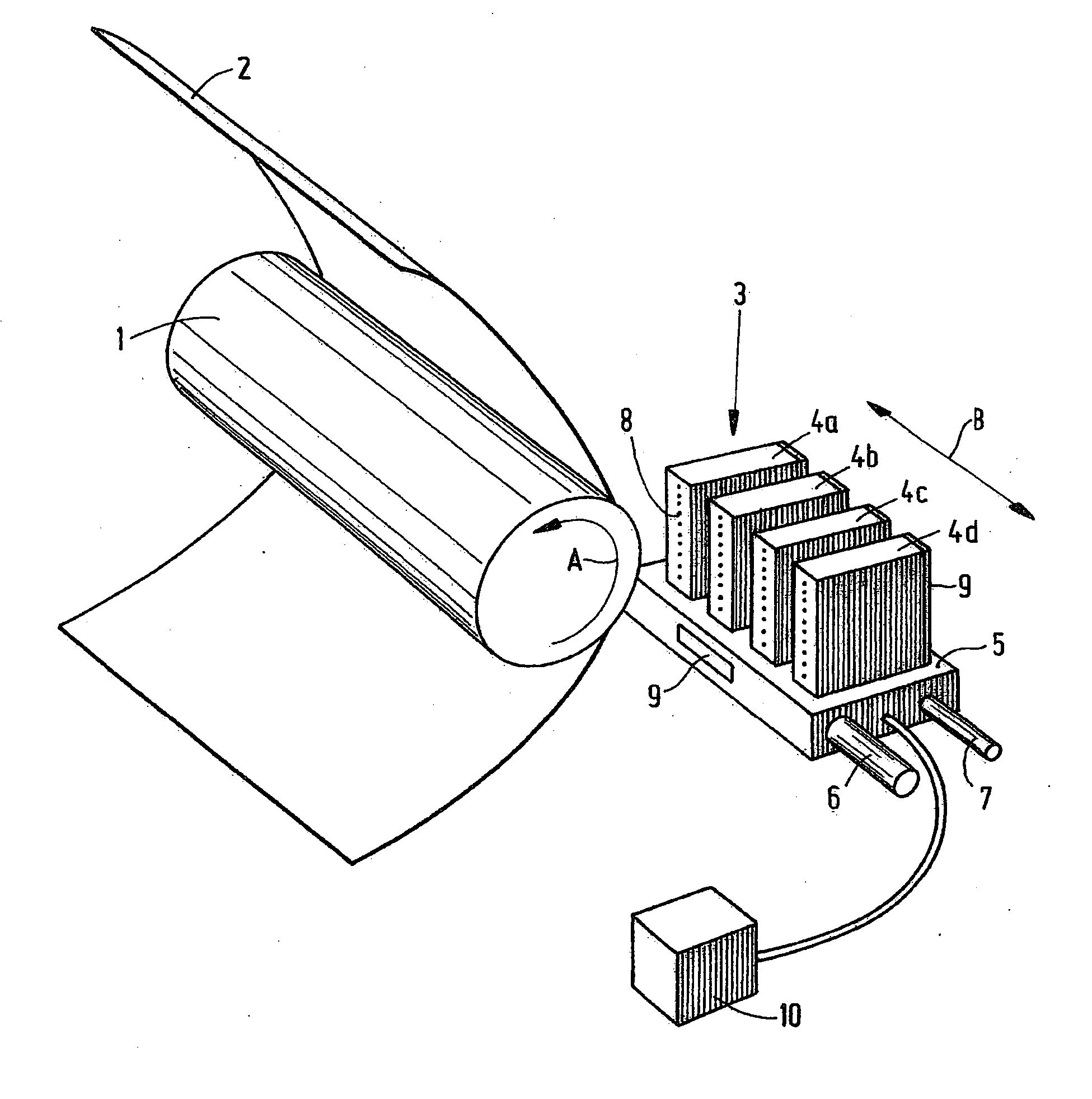 Piezo inkjet printer