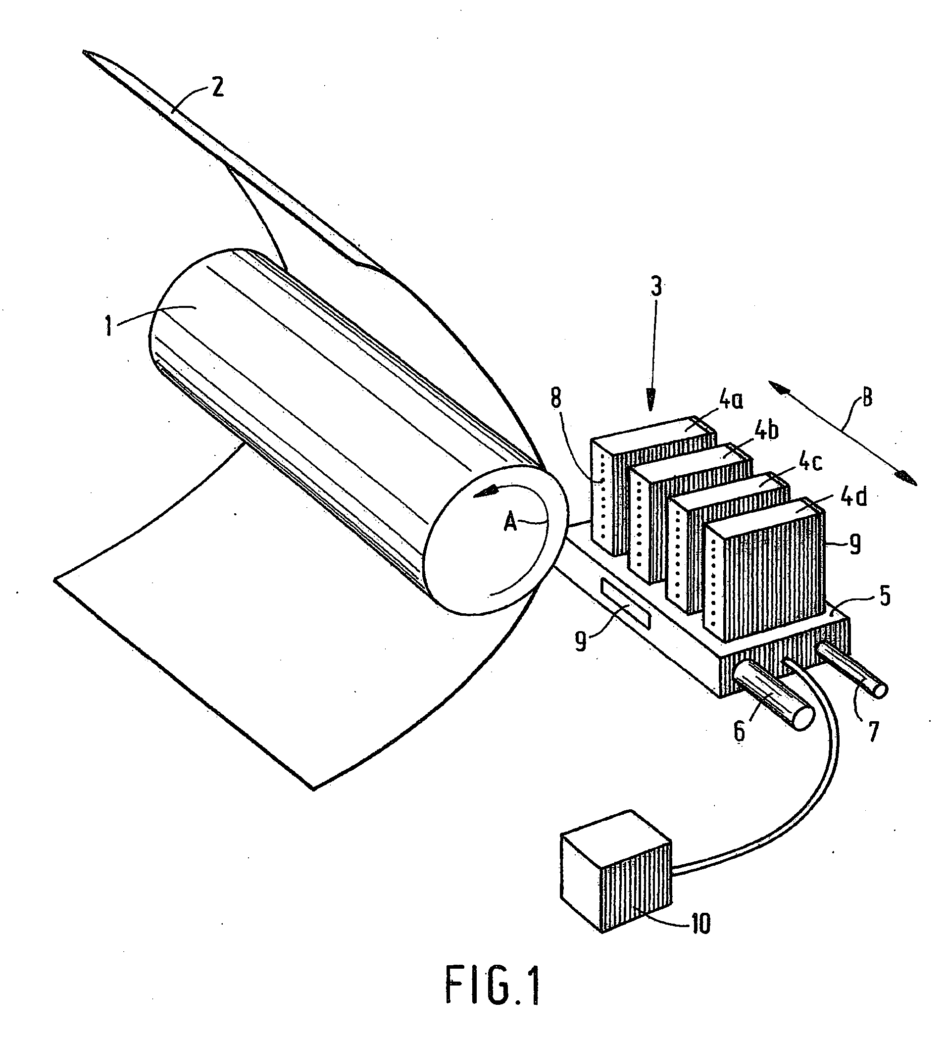 Piezo inkjet printer