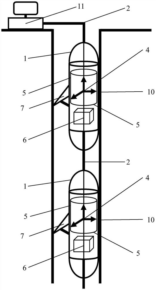 In-well seismic data acquisition device and method based on MEMS optical fiber detector