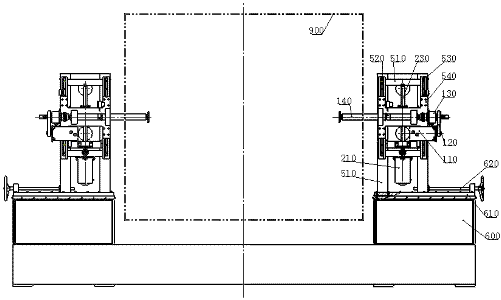 State control device for engineering structure wind tunnel model