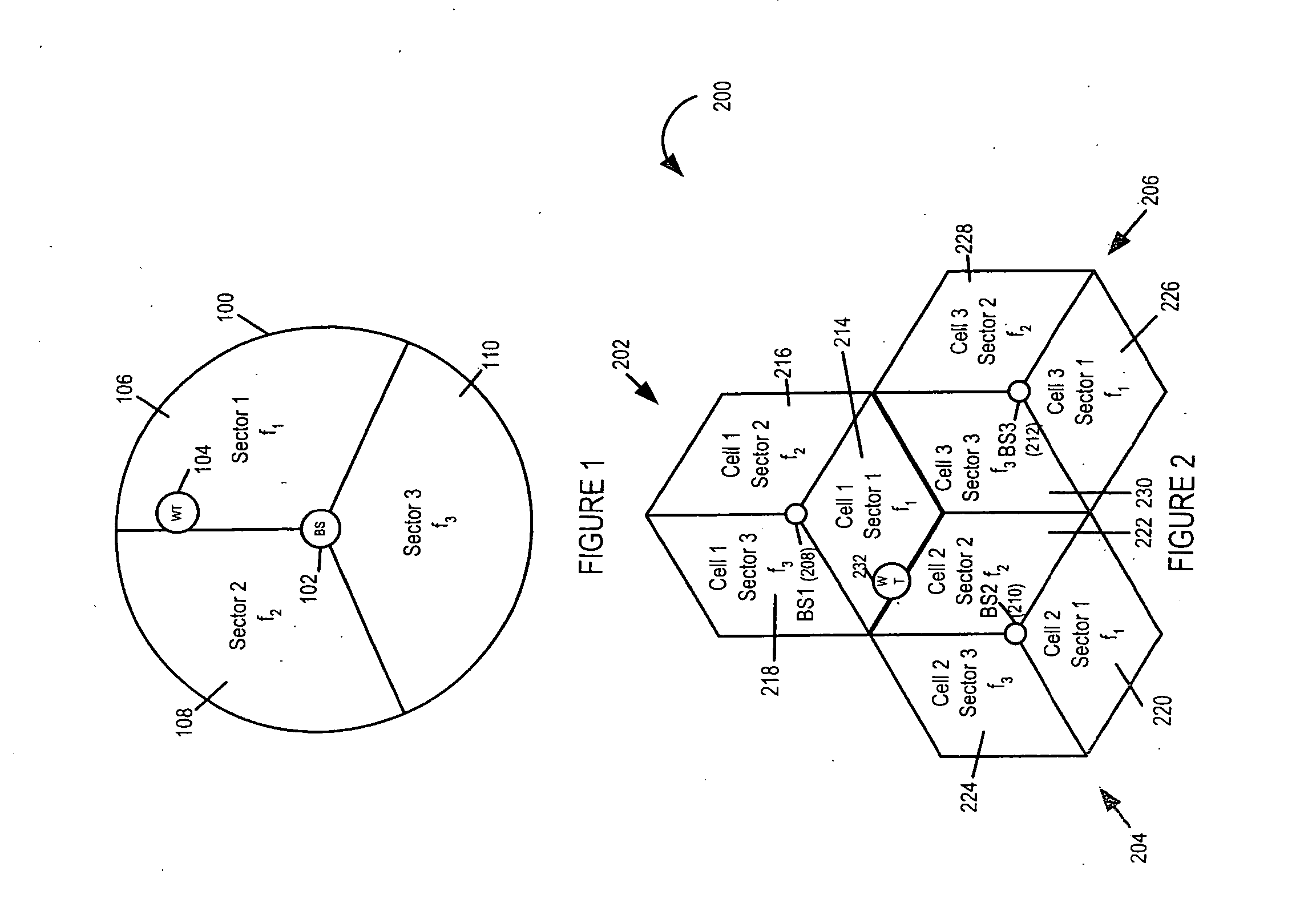 Base station based methods and apparatus for supporting break before make handoffs in a multi-carrier system