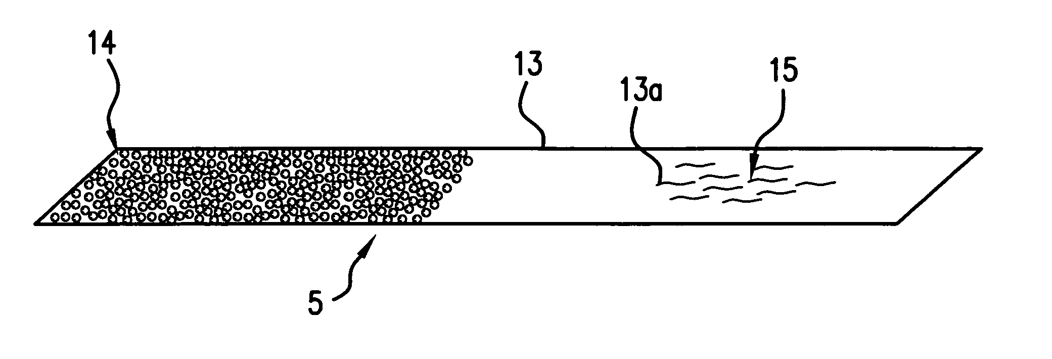 Spiral composite adsorbent material