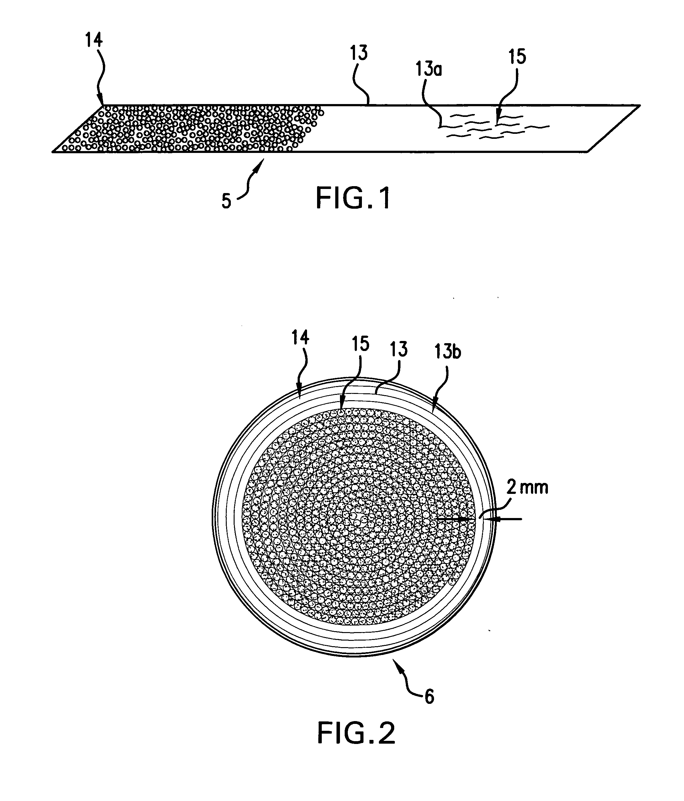 Spiral composite adsorbent material