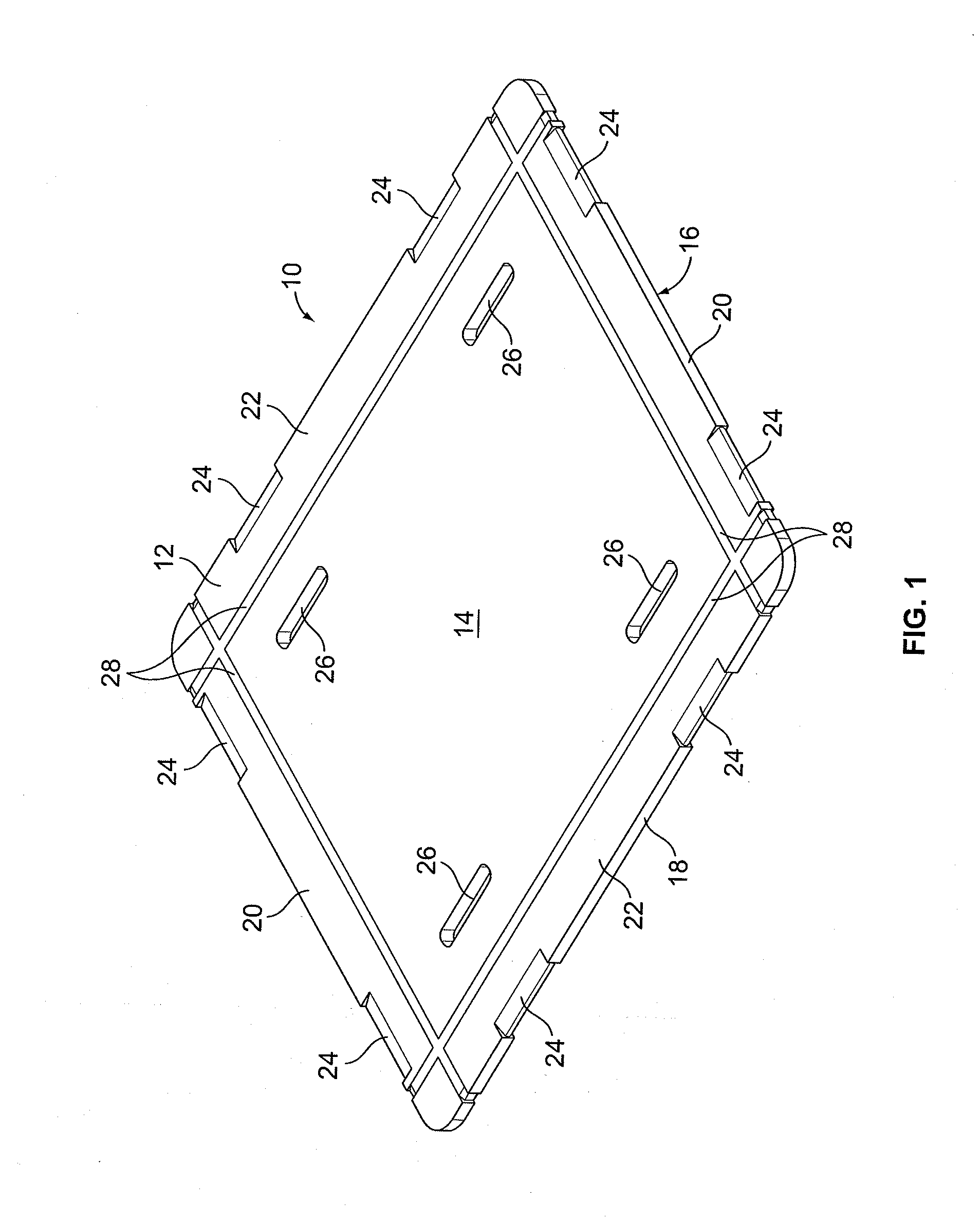 Rigid Urethane Self-Skinning Foam Top Frame, Pallet Support Board, and Pallet