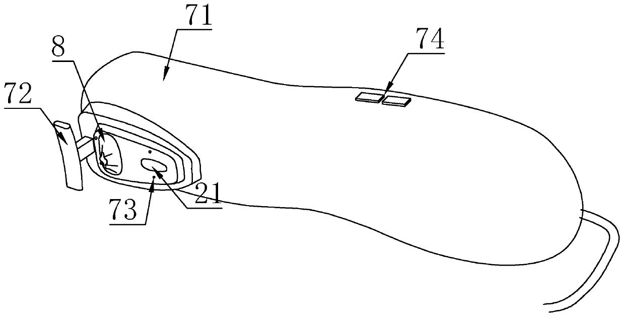 Non-contact portable tonometer