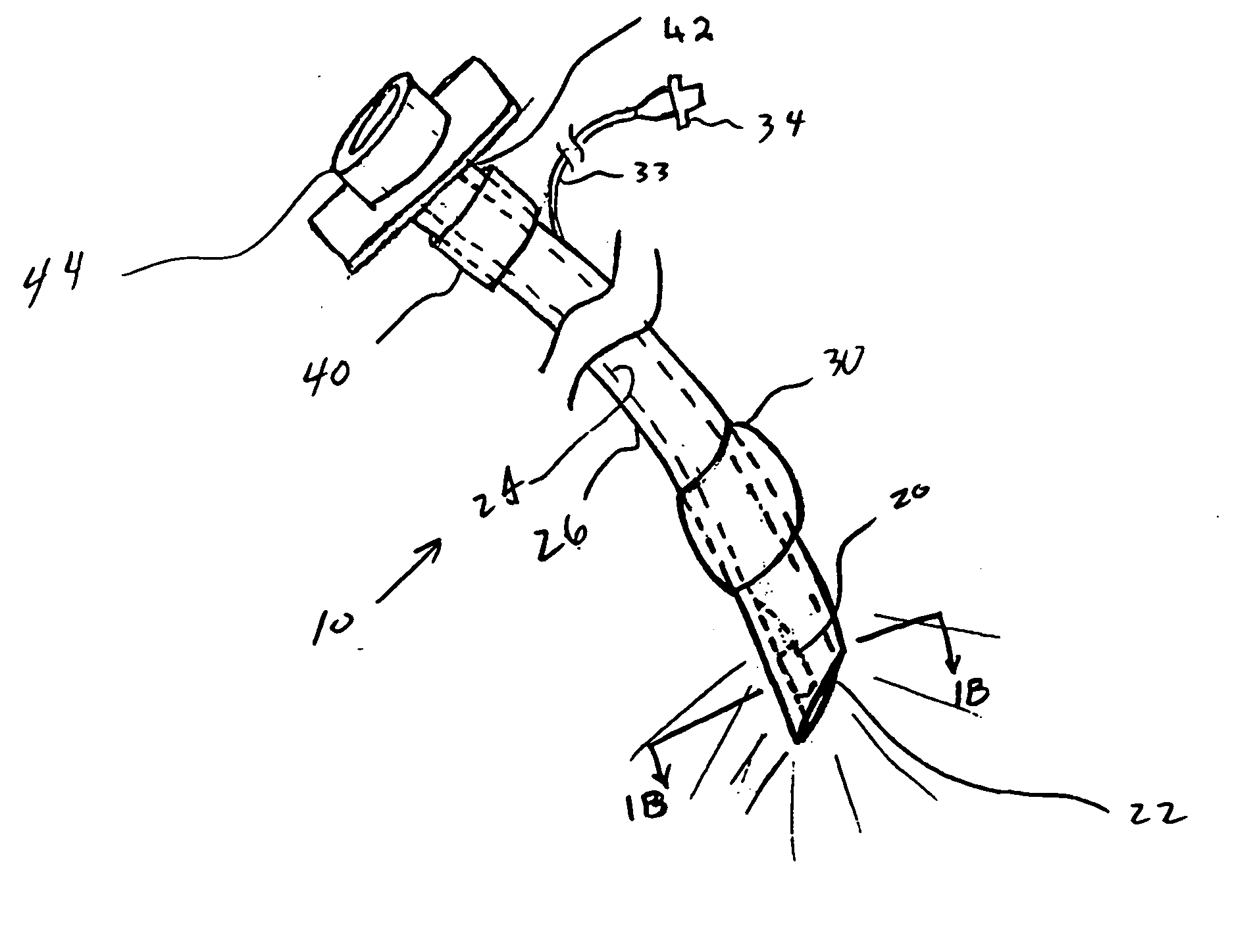 Airway products having LEDs