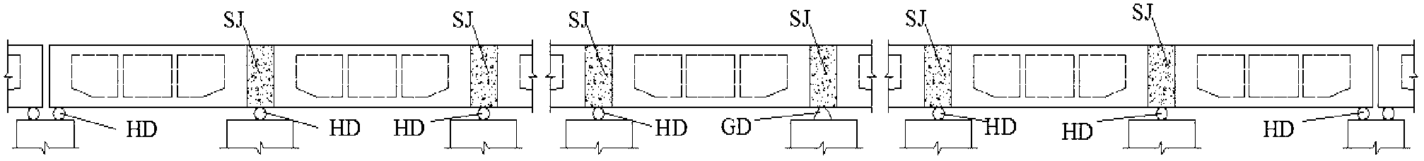 Realization method of seamless rail for straddle-type monorail transportation