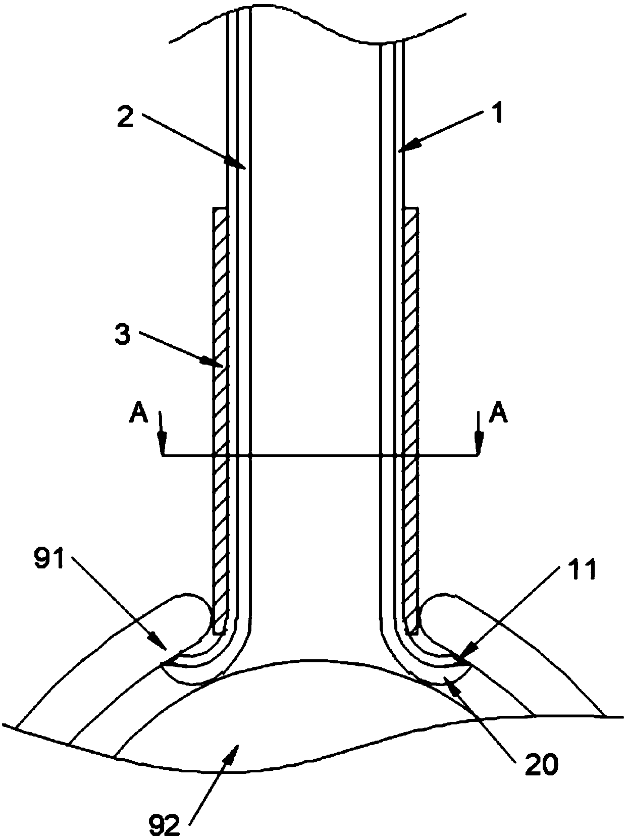 Cervical dilatation measuring device