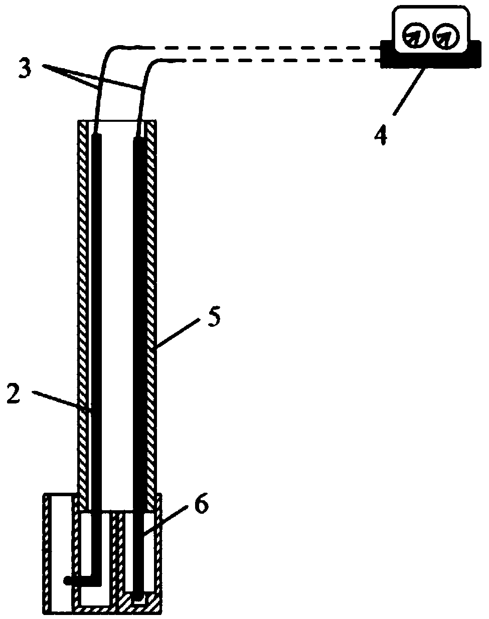 Device and method for automatically detecting superheat degree and electrolysis temperature of aluminum electrolyte