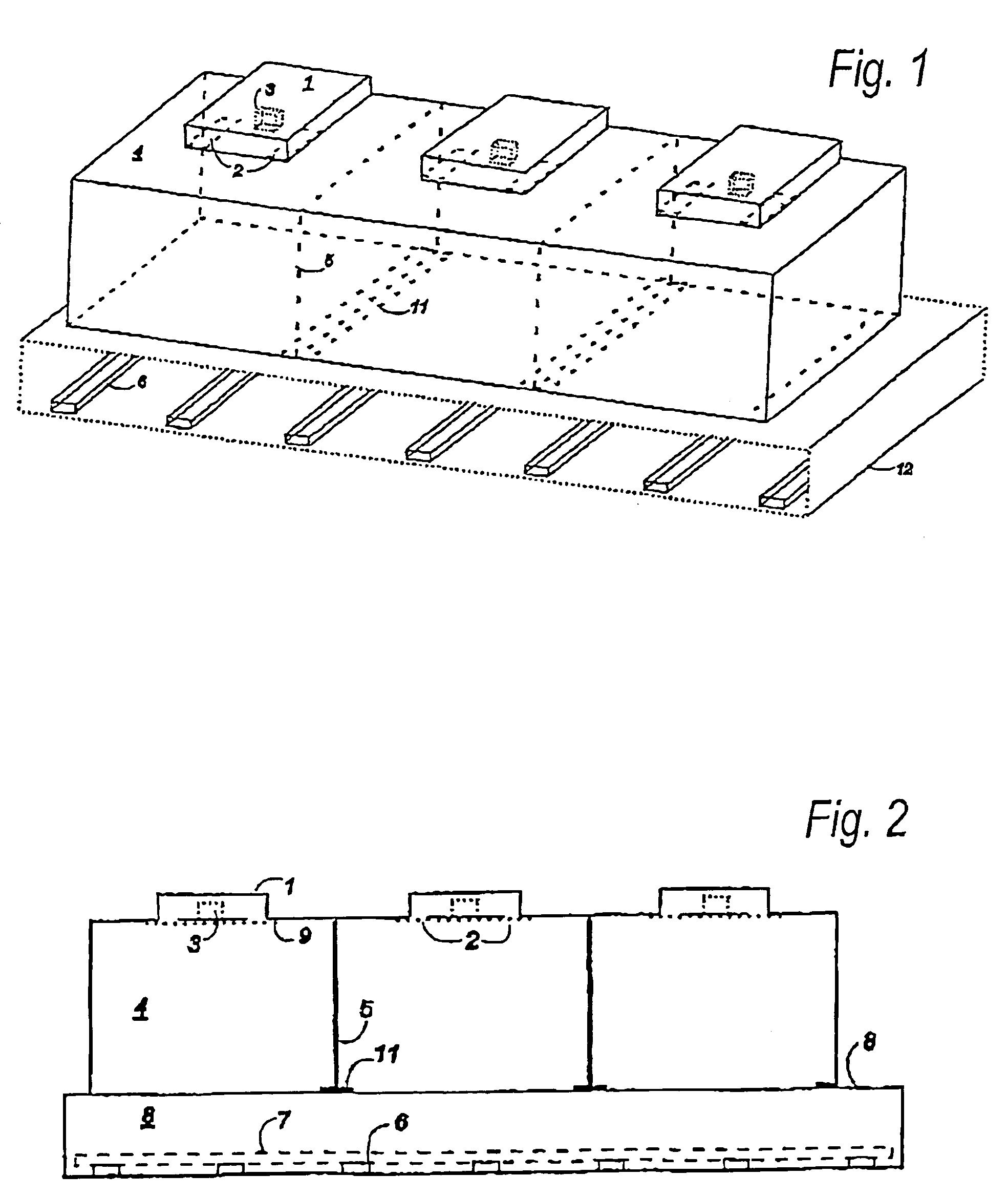 Hybrid rectangular heating applicators