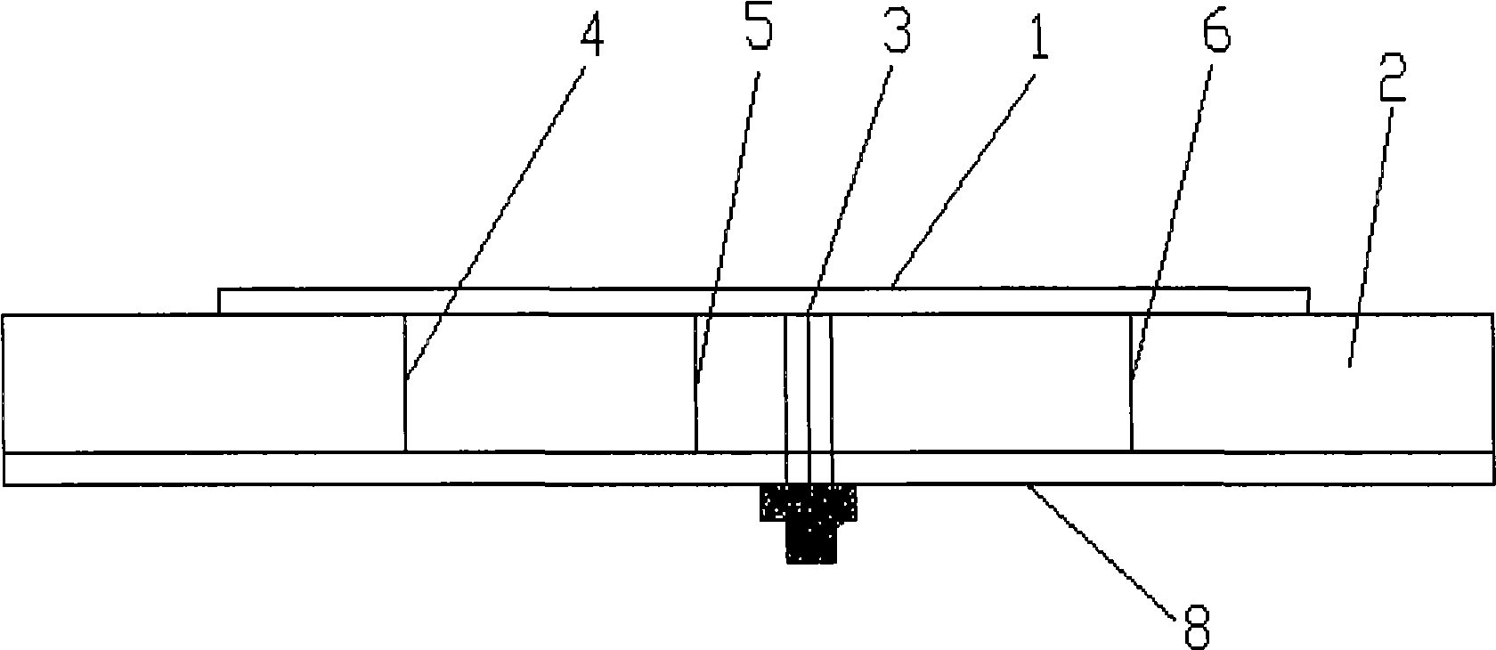 GPS and Bluetooth double-frequency and micro-strip antenna