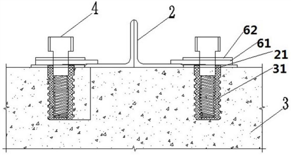 Mounting method of fabricated arc-shaped power cable bracket