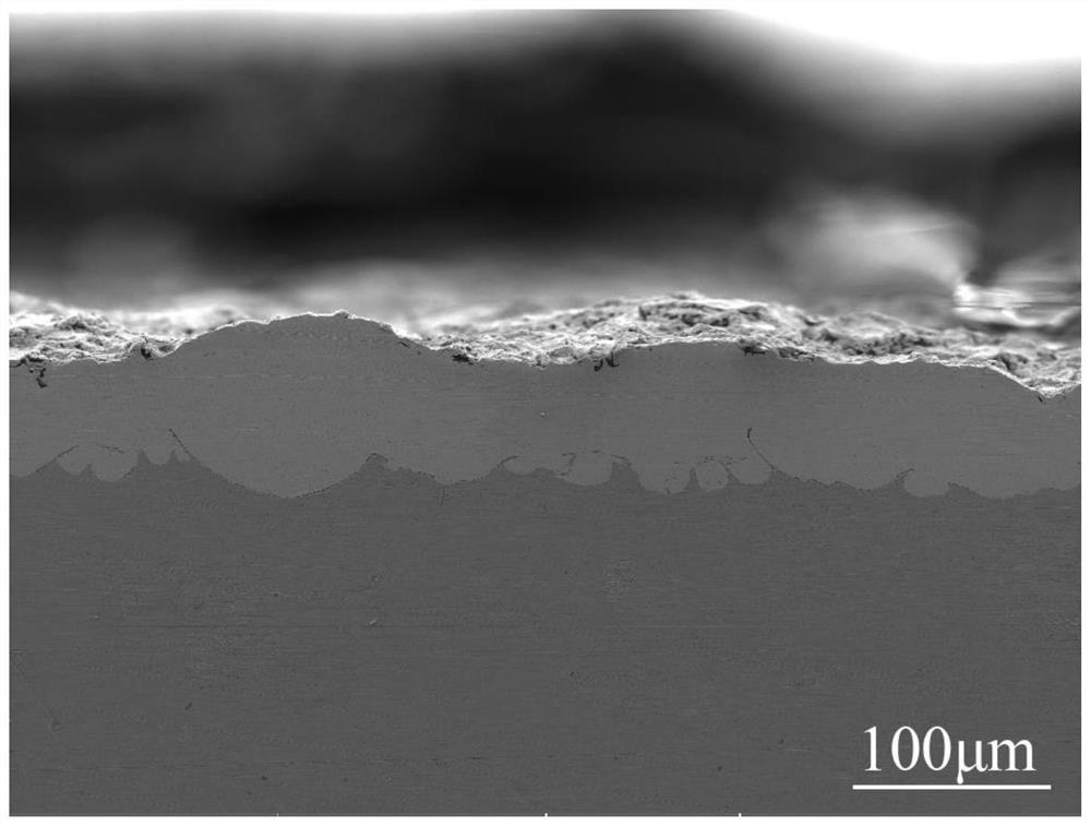 Hydrophobic rare earth doped copper-silver alloy-carbon nano composite coating material for electrical contact and preparation method thereof