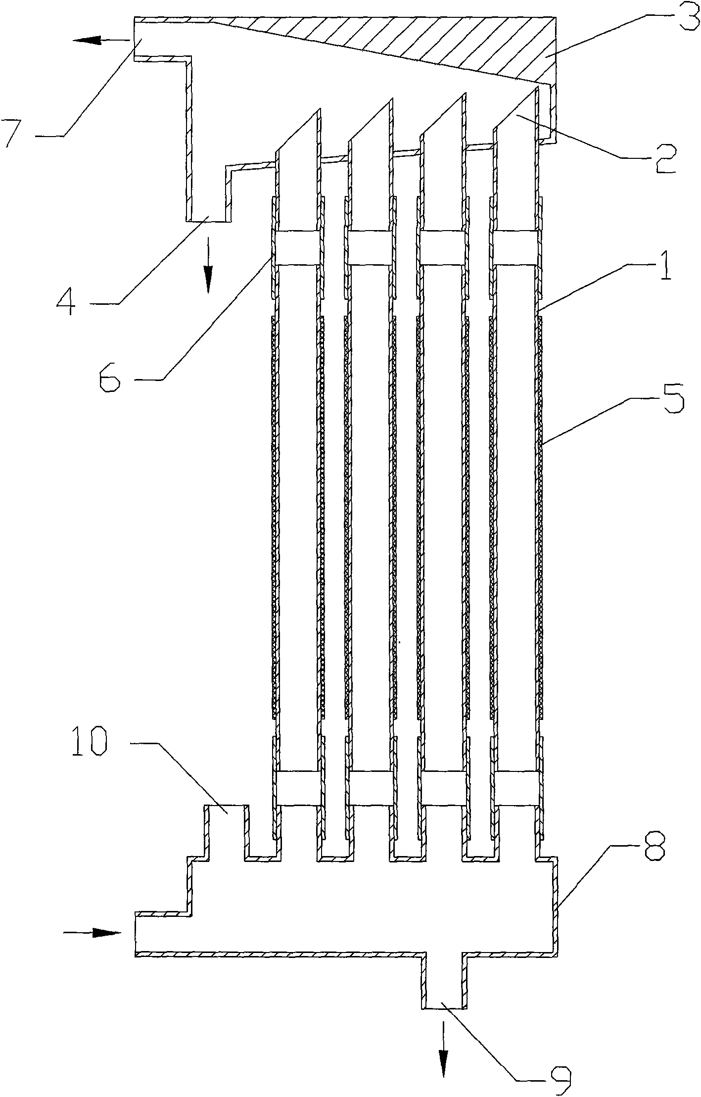 Boiled water generator for a continuous watering instant-opening water dispenser