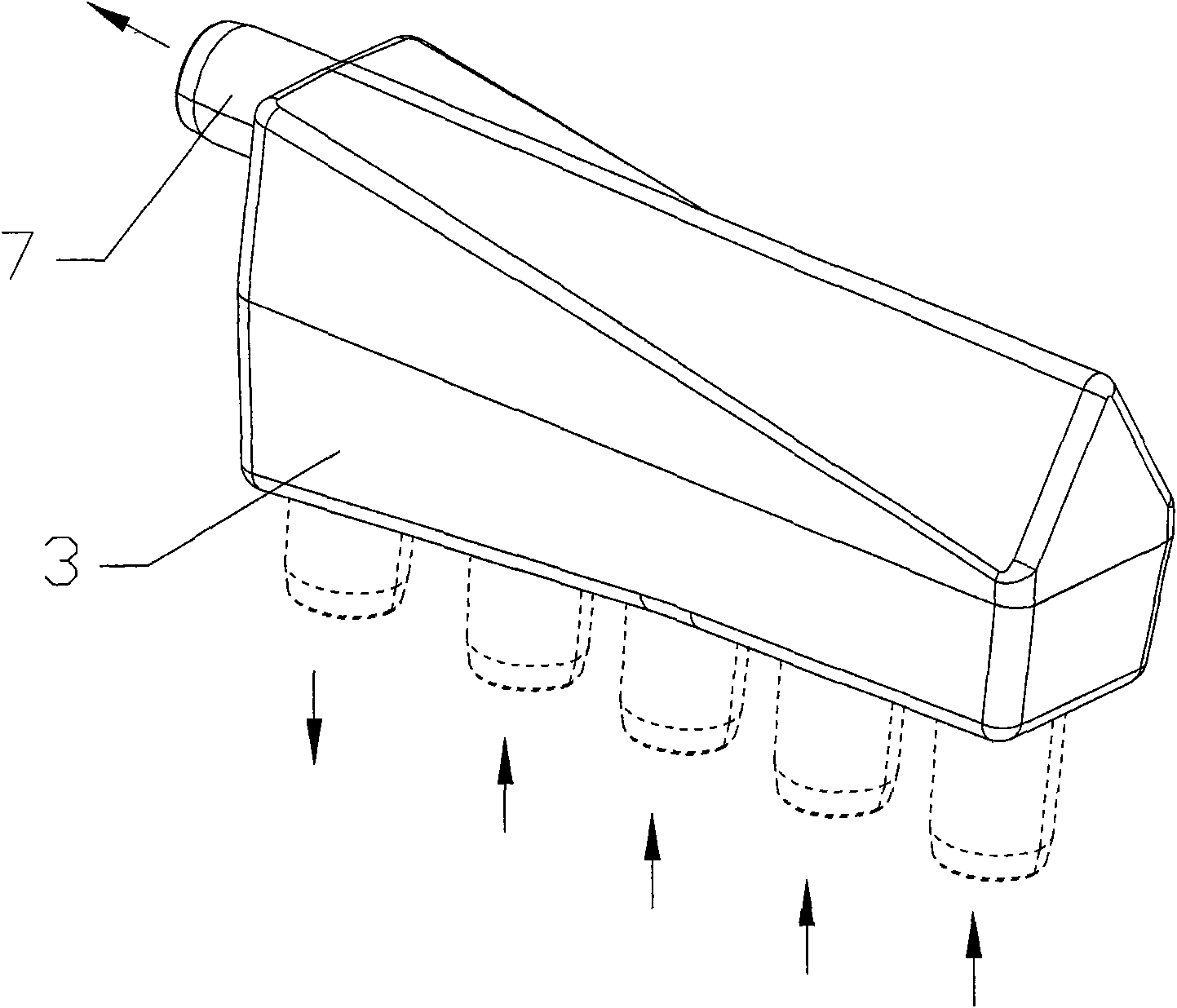 Boiled water generator for a continuous watering instant-opening water dispenser