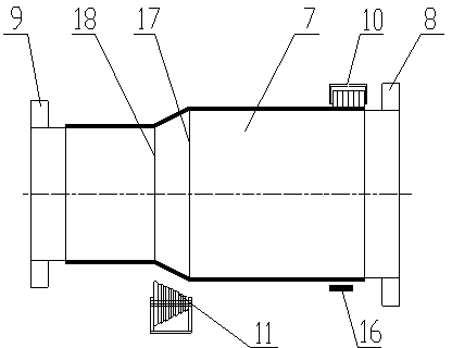 Winding method for integral-type large-aperture polyolefin-wound solid-wall inspection well