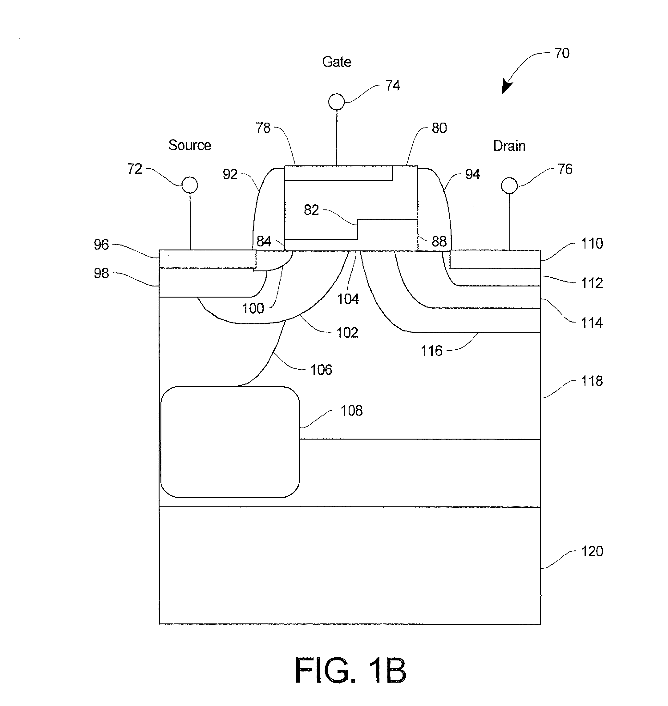 Integrated complementary low voltage rf-ldmos