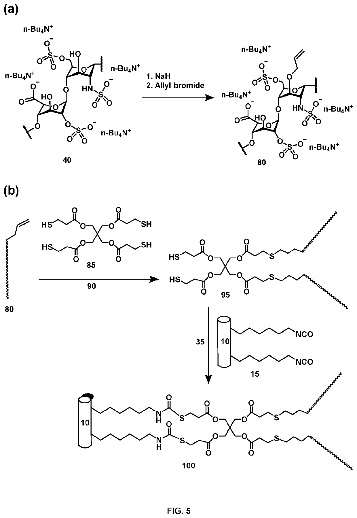 Medical device comprising covalently bonded heparin coating