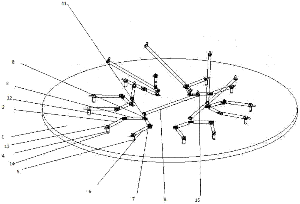 Multi-degree-of-freedom industrial robot mechanism