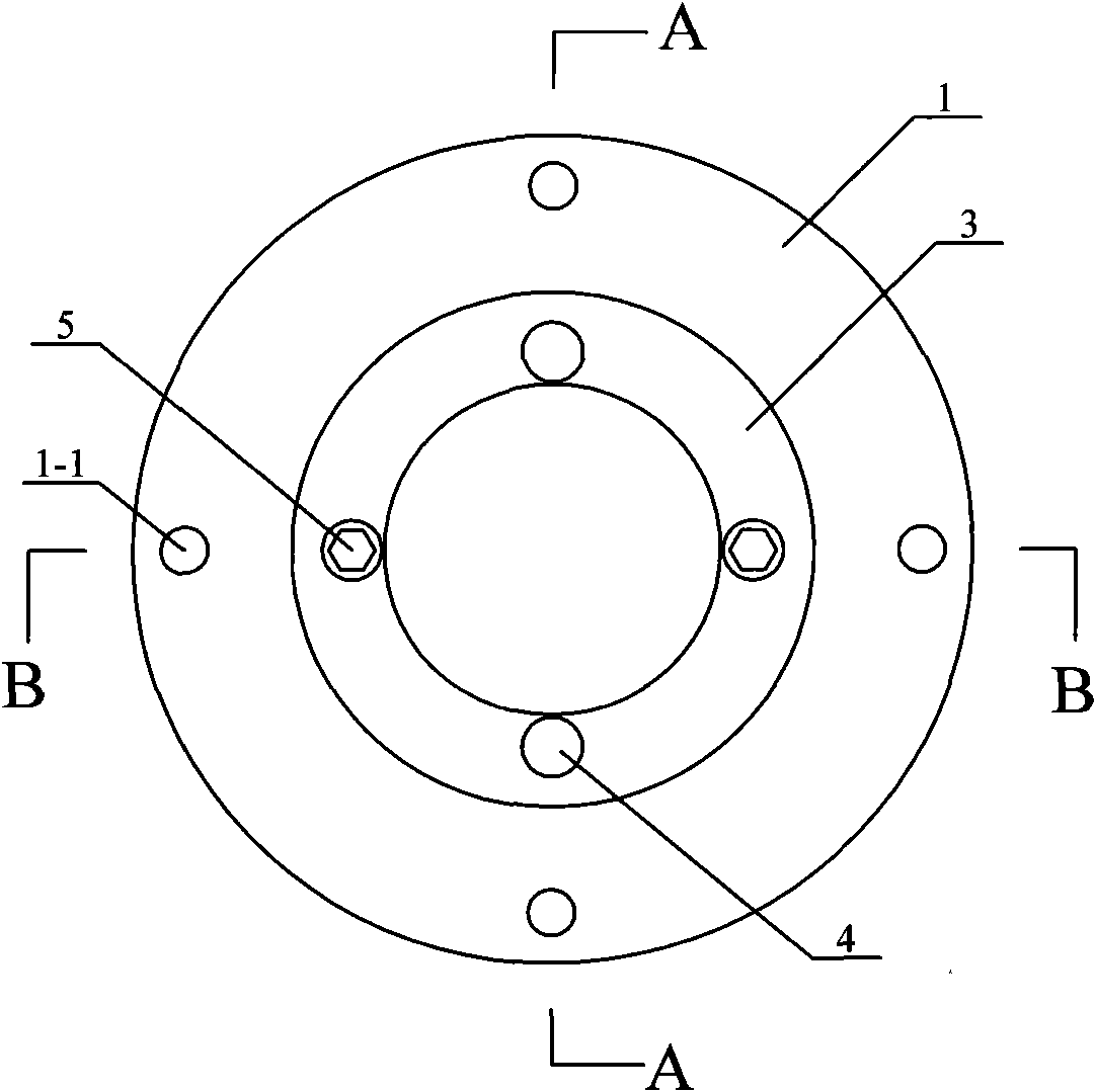 Clamp for machining inside diameters and outer diameters of fixed ball races