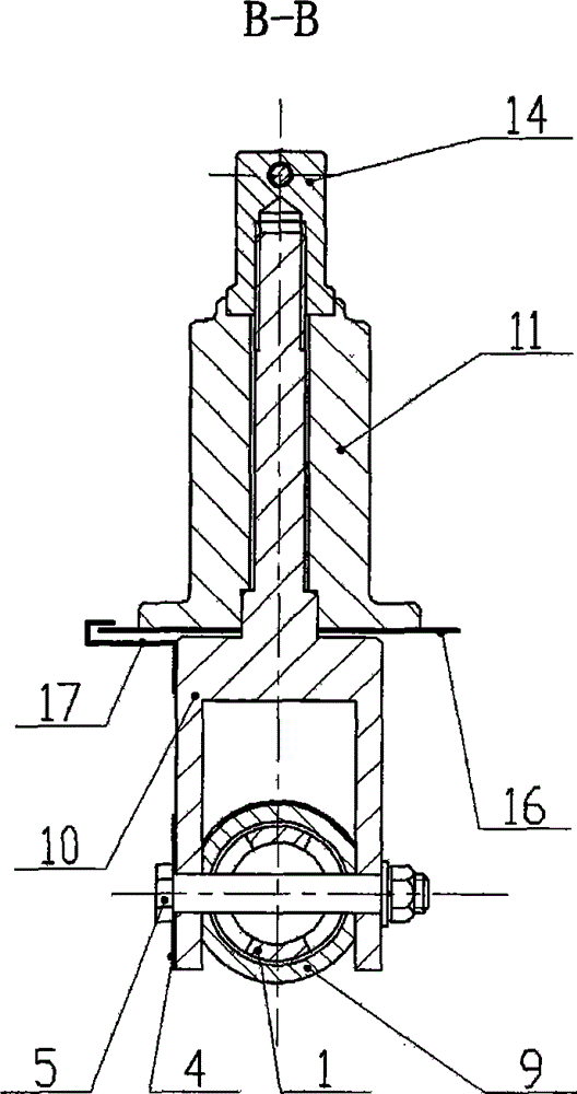 Detecting device for space angles of tooth holder