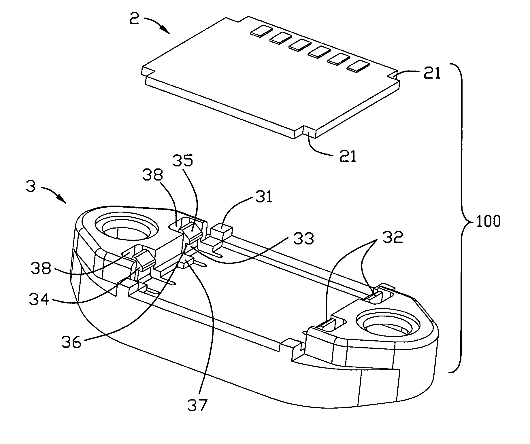 Circuit board fixing structure