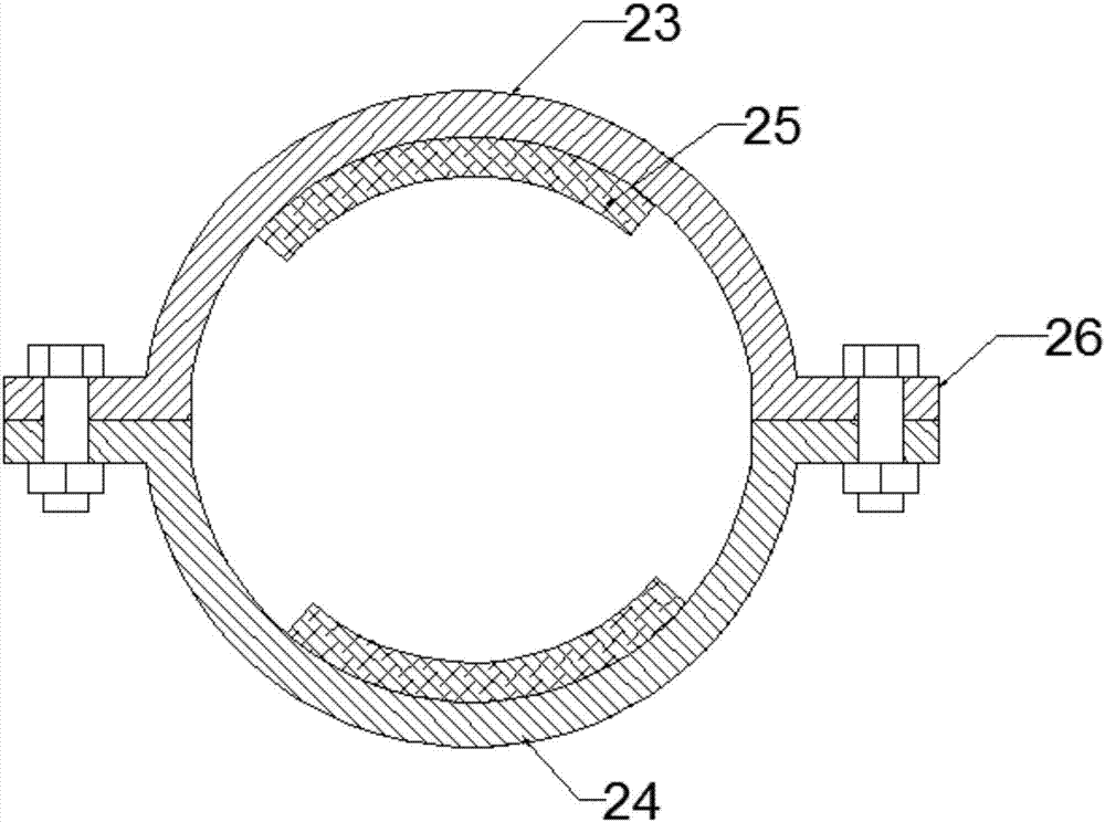 Building bar derusting device with good derusting effect