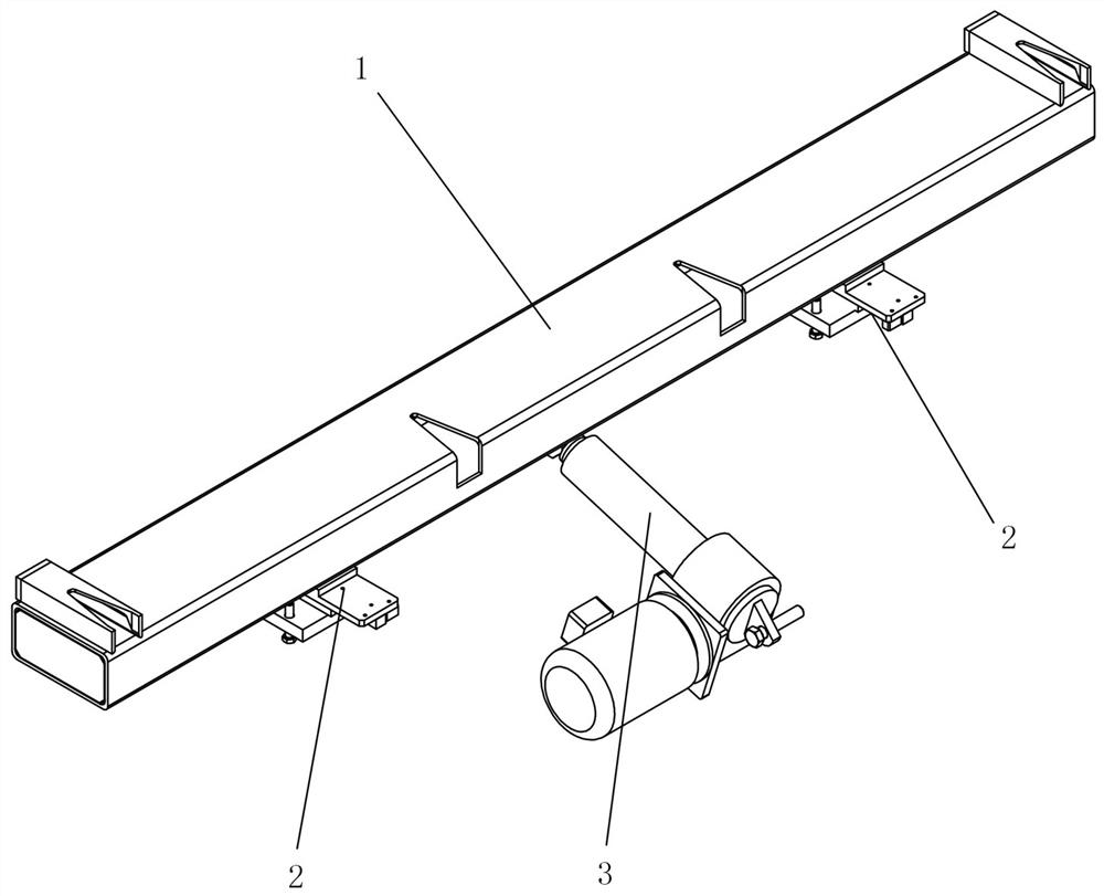 Transport trolley joint filling mechanism and transport trolley for plane mobile three-dimensional parking garage