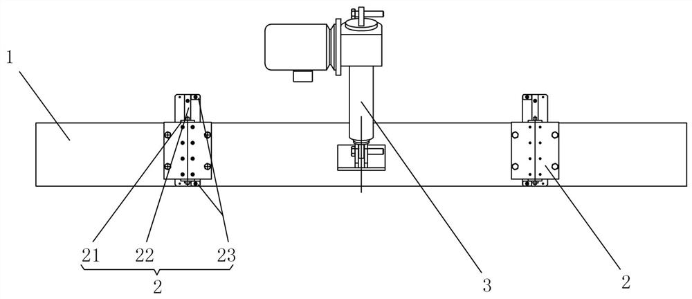 Transport trolley joint filling mechanism and transport trolley for plane mobile three-dimensional parking garage