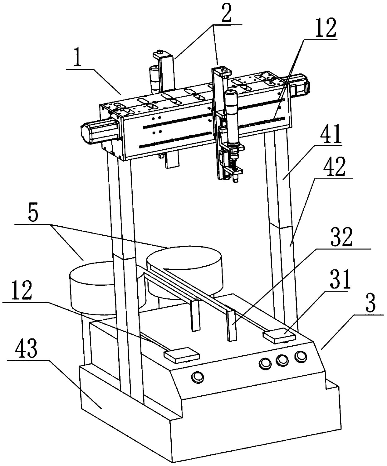 Waterproof plug nut locking device and locking method thereof