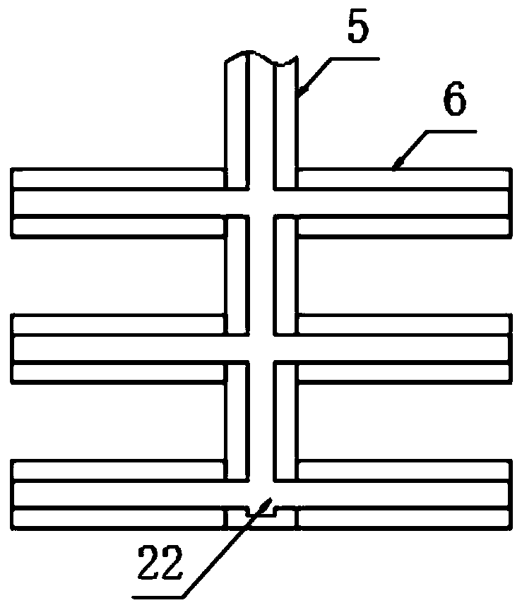 Extruding device for thermosetting powder coating production