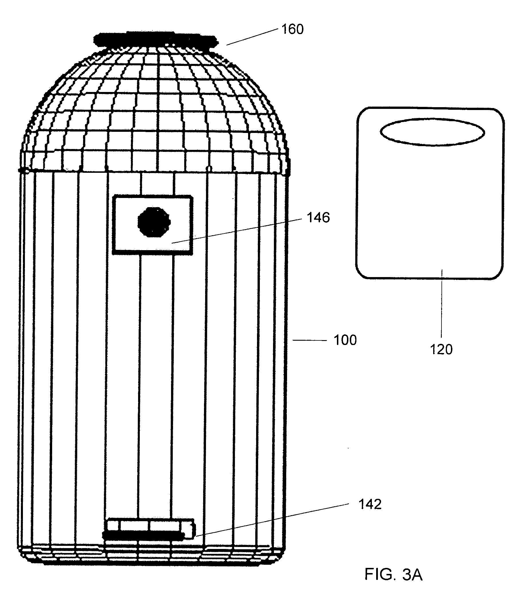 Apparatus and method for temporary storage of animal waste