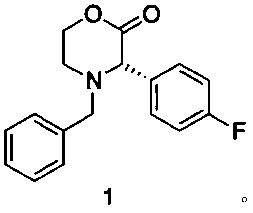 Chiral synthesis method of Aprepitant intermediate and intermediate synthesized through chiral synthesis method of Aprepitant intermediate