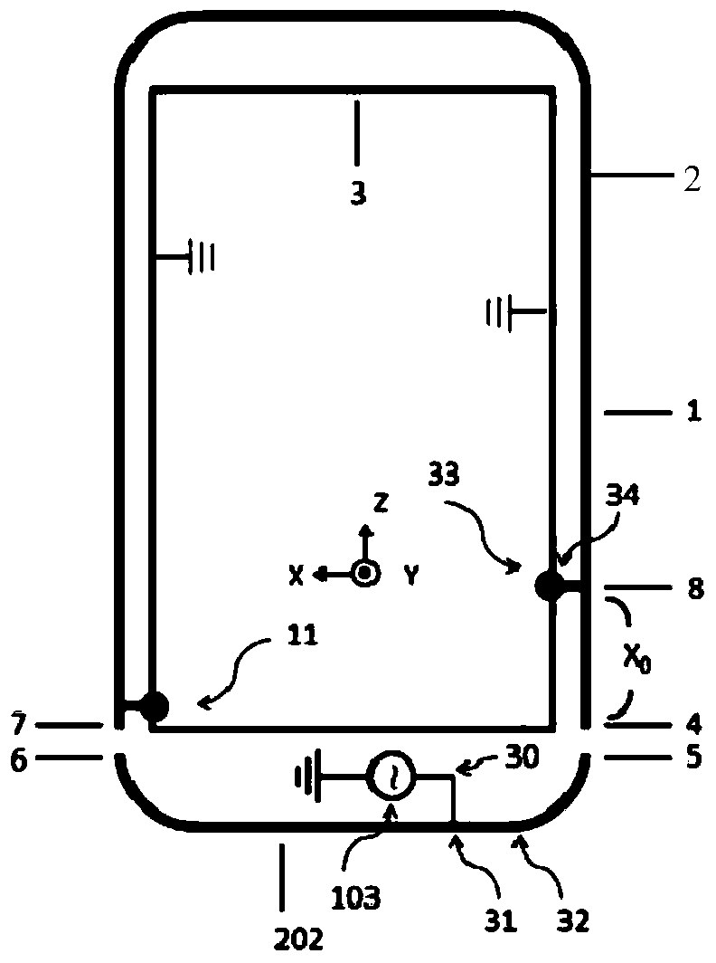 Antenna system and its mobile terminal