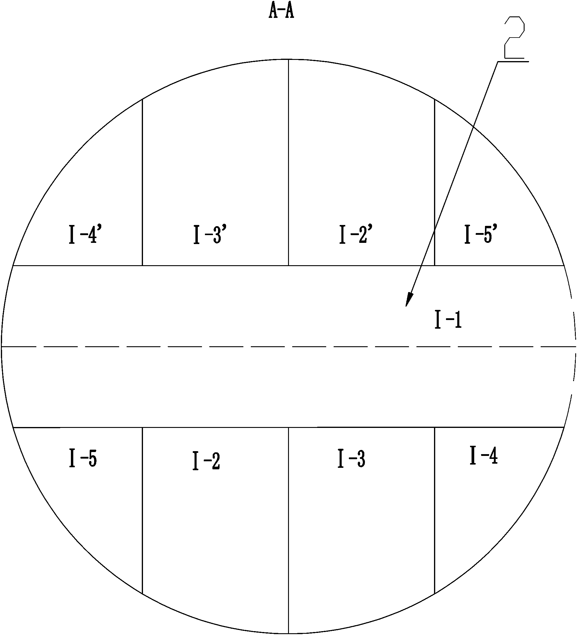 Underground cavity extra-large dome excavating construction method