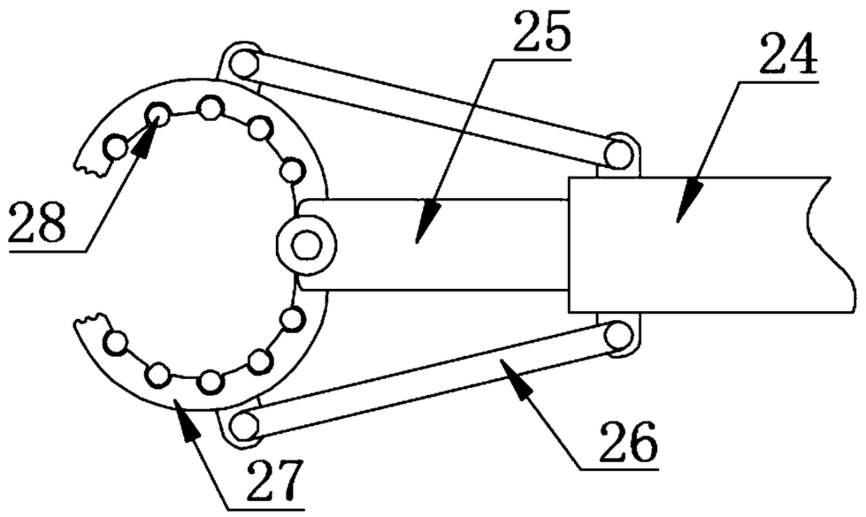 Progressive knocking device for interference fit assembly