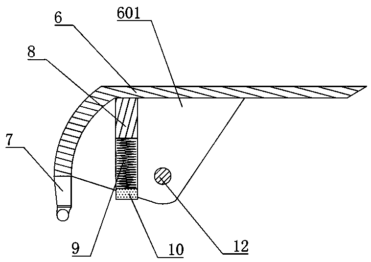 Speed bump with function of preventing driving wrong way