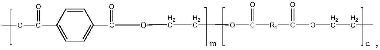 Hydrolysis-resistant fluorine-containing copolyester resin, hydrolysis-resistant fluorine-containing copolyester composite basal membrane and preparation method thereof