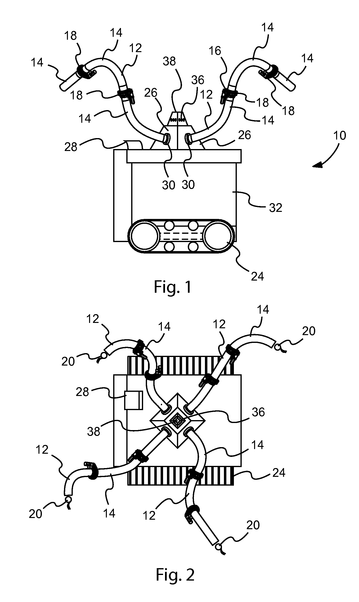 Self propelled robotic fresh picker